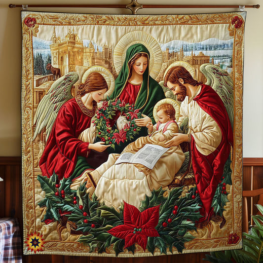 Mary And Jesus WY0612016CL Quilt Blanket