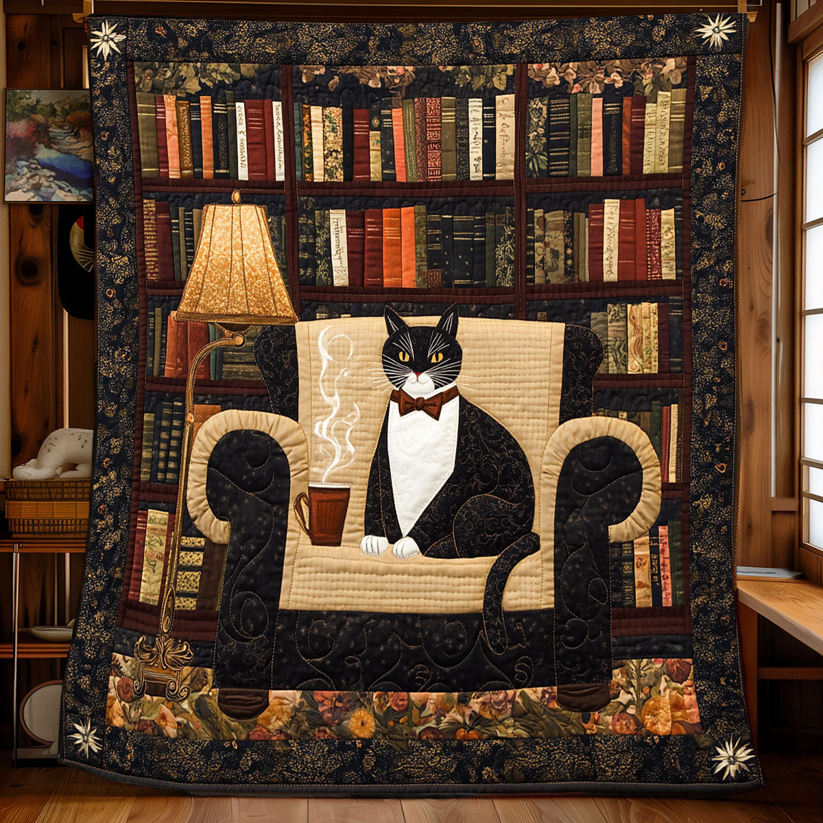 Tuxedo Boss XB0703017CL Quilt Blanket