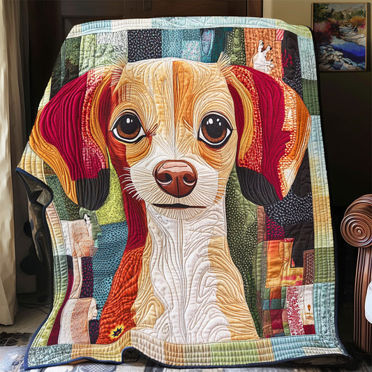 Dachshund YR2612034CL Quilt Blanket