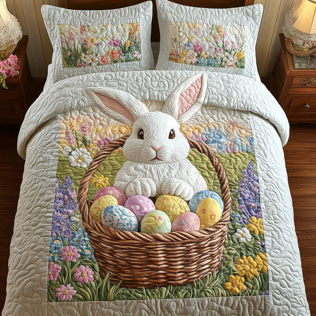 Easter Bunny WT1901009CL Quilted Bedding Set