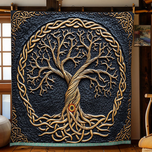 Celtic Spirit Tree WJ1212005CL Quilt Blanket