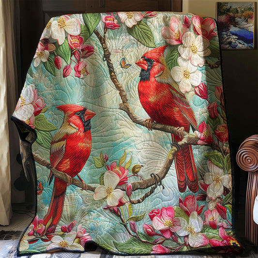 Cardinal Symphony WJ2312006CL Quilt Blanket