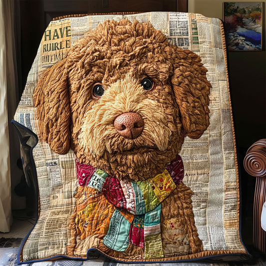 The Cozy Doodle CP1606038CL Quilt Blanket