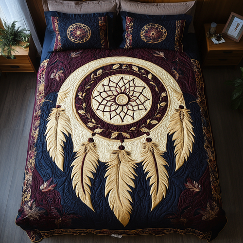 Gold Dream XR1202002CL Quilted Bedding Set