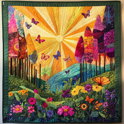 Sunshine Valley WP1811015CL Quilt Blanket