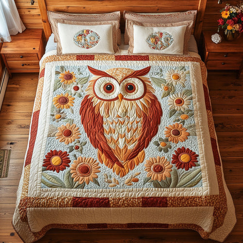 Owl Bloom Charm CW2708018CL Duvet Cover Set