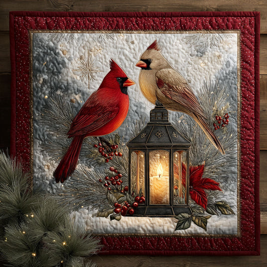 Cozy Love Cardinal CW2110002CL Quilt Blanket