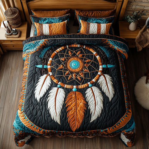 Spirit Dreamcatcher WX2702046CL Quilted Bedding Set