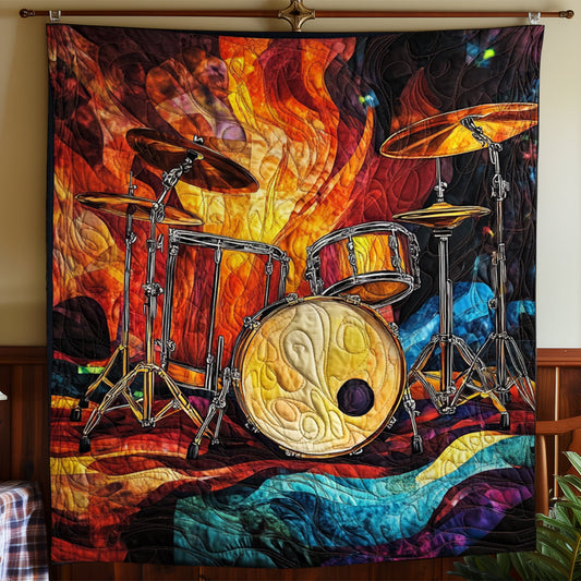 Drumbeat Harmony YR1801008CL Quilt Blanket