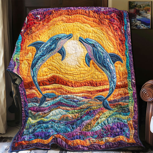 Dolphin WX1601031CL Quilt Blanket