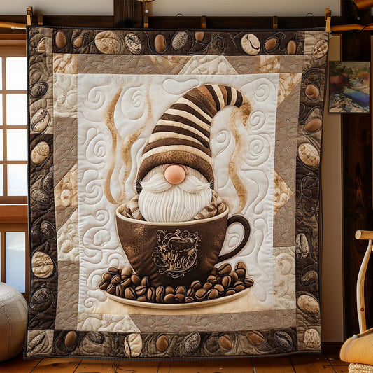 Java Gnome Charm WN2512055CL Quilt Blanket