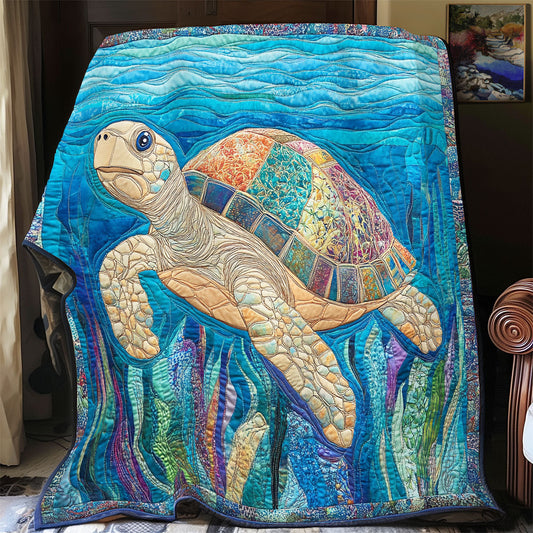 Turtle WX2301041CL Quilt Blanket