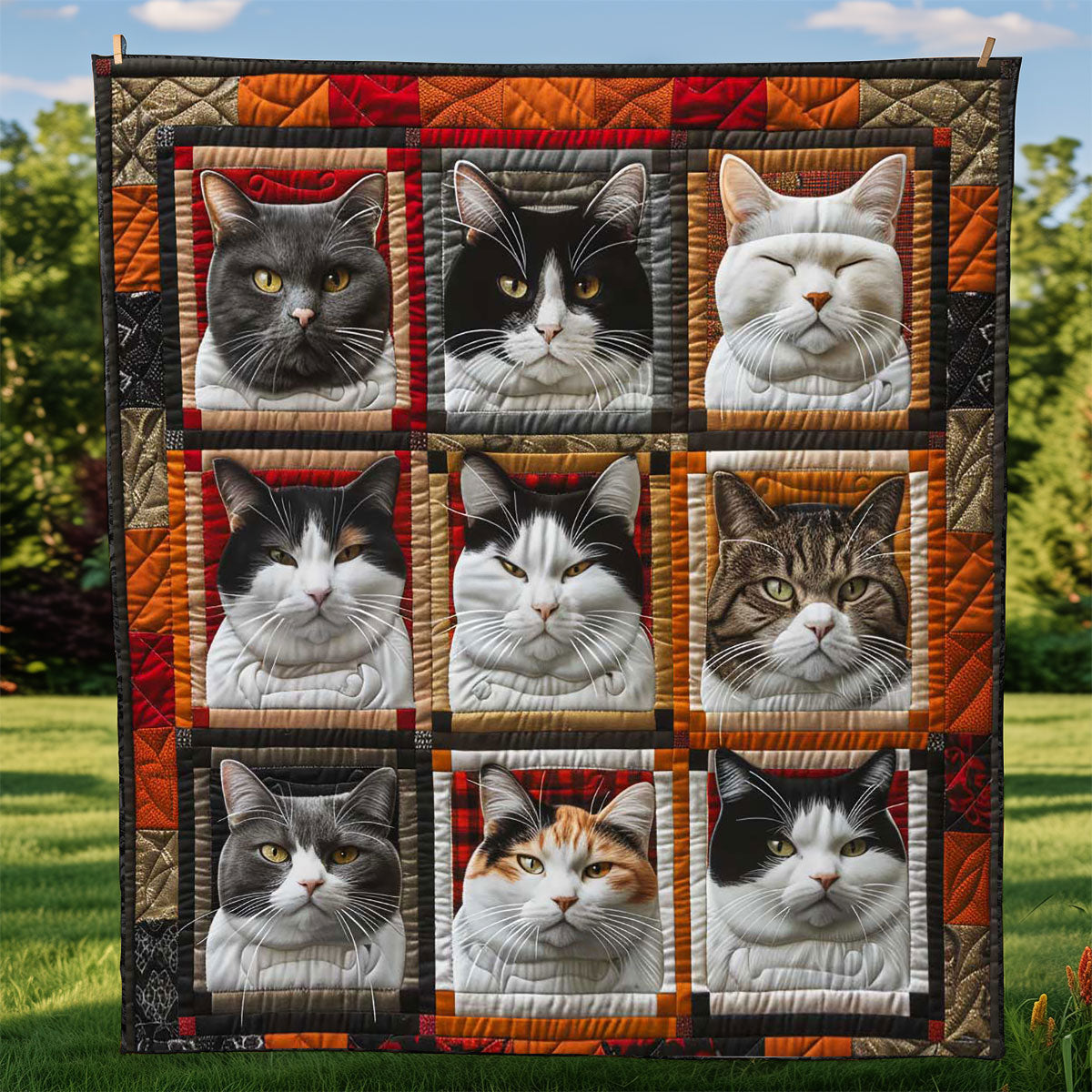 Tuxedo In Box WP1408019CL Quilt Blanket