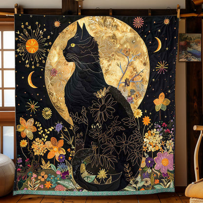 Fortune Black Cat WP0909031CL Quilt Blanket