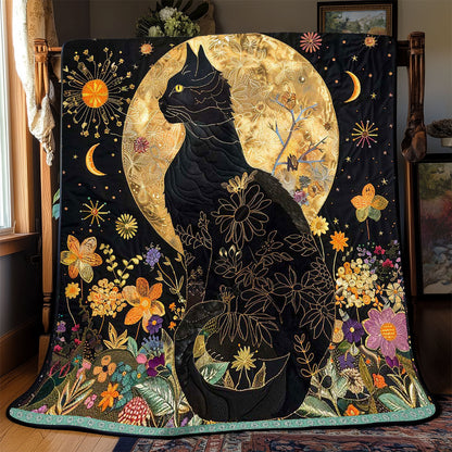 Fortune Black Cat WP0909031CL Quilt Blanket