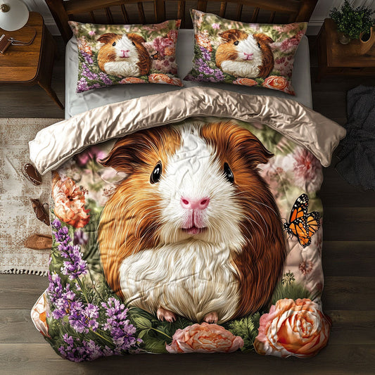 Guinea Pig Butterfly WT1302005CL Quilted Bedding Set