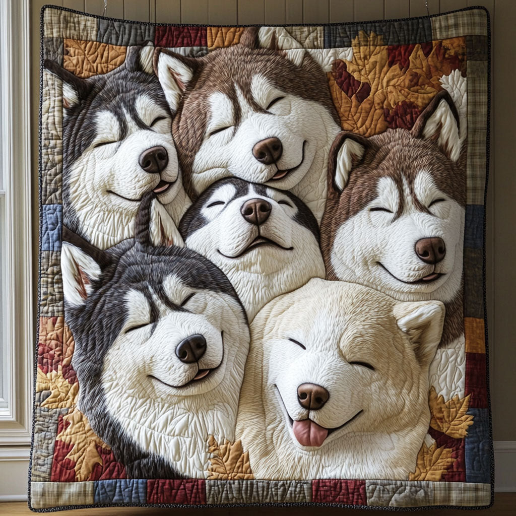 Snuggle Sled Team CP3107040CL Quilt Blanket