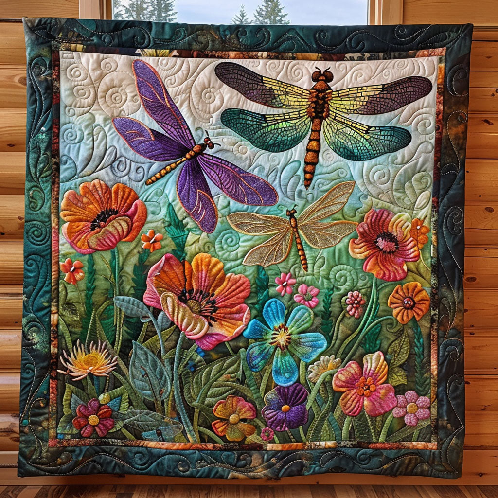Enchanted Garden CP1606046CL Quilt Blanket