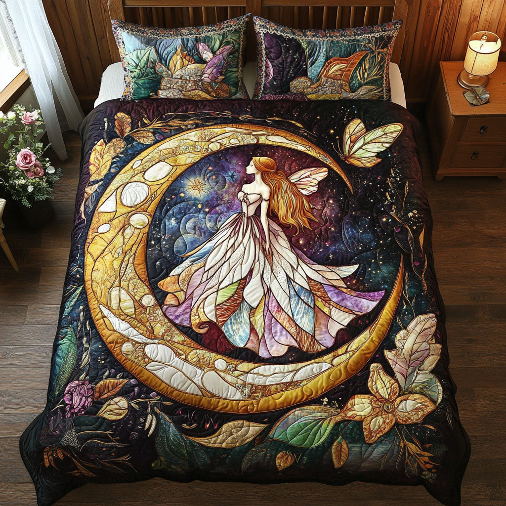 Fairy Moon Sky WT0702007CL Quilted Bedding Set