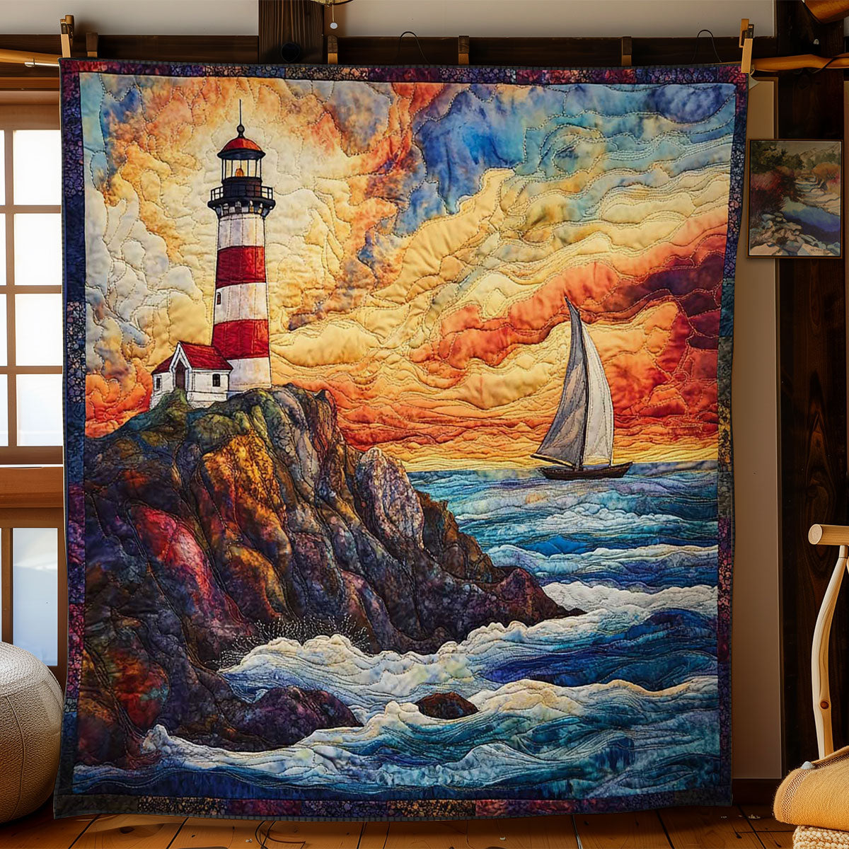 Eternal Lighthouse WN0502032CL Quilt Blanket