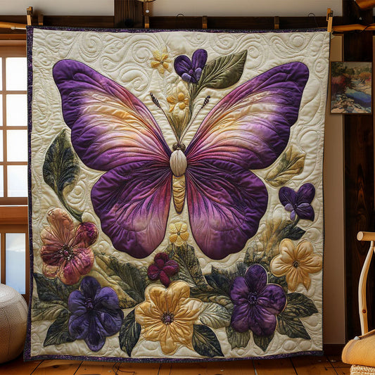 Butterfly Meadow Magic WN0601069CL Quilt Blanket