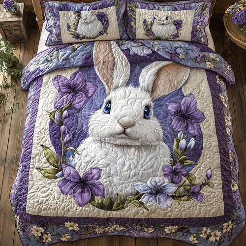 White Rabbit Flower WT1403070CL Duvet Cover Set