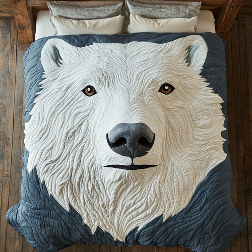 Polar Bear WY1202047CL Quilted Bedding Set