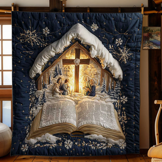 Christianity Bethlehem Star WN0603058CL Quilt Blanket