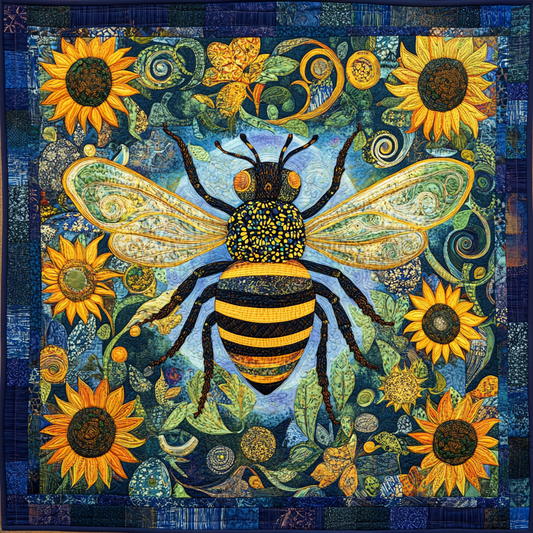 Bee Lover XR0402010CL Quilt Blanket