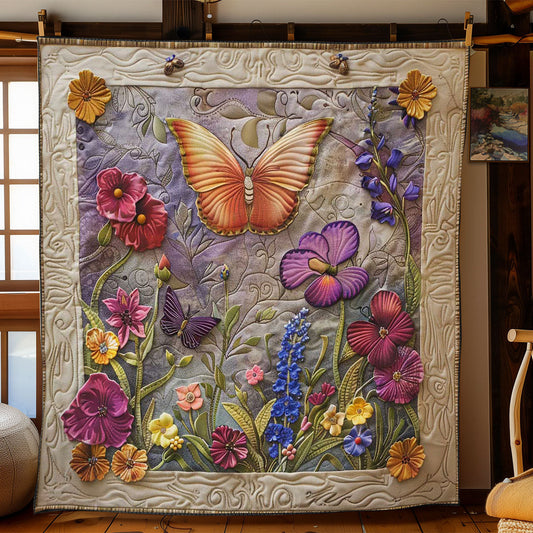 Butterfly Meadow WN0601102CL Quilt Blanket