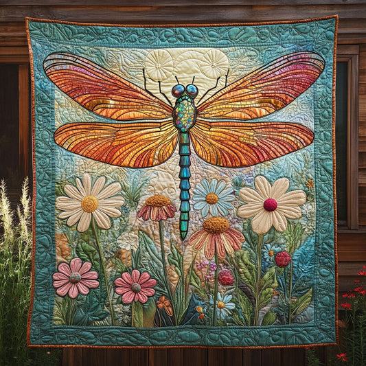 Dragonfly Garden CW1007013CL Quilt Blanket