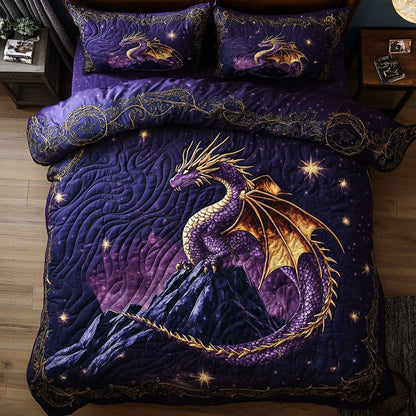 Eclipse Of The Dragon WY0803071CL Quilted Bedding Set