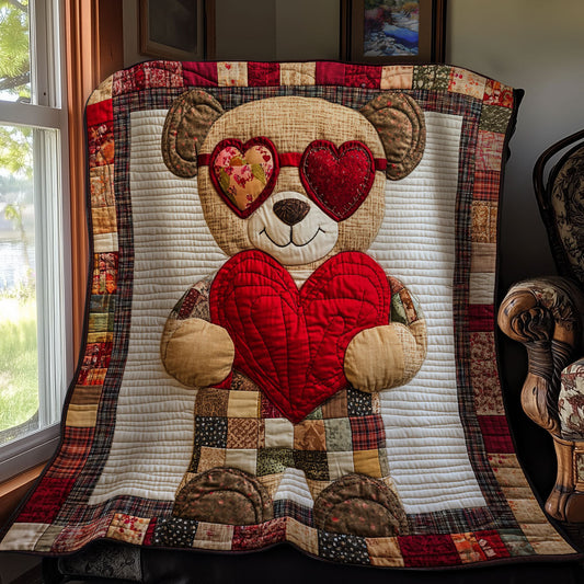 Adorable Teddy Bear WX2712002CL Quilt Blanket