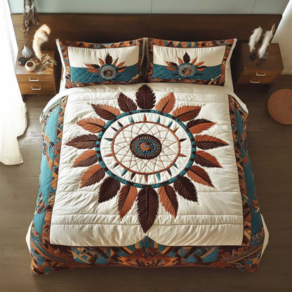 Spirit Dreamcatcher WN1702013CL Quilted Bedding Set