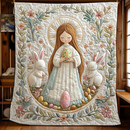 Easter Blessing XB2702027CL Quilt Blanket