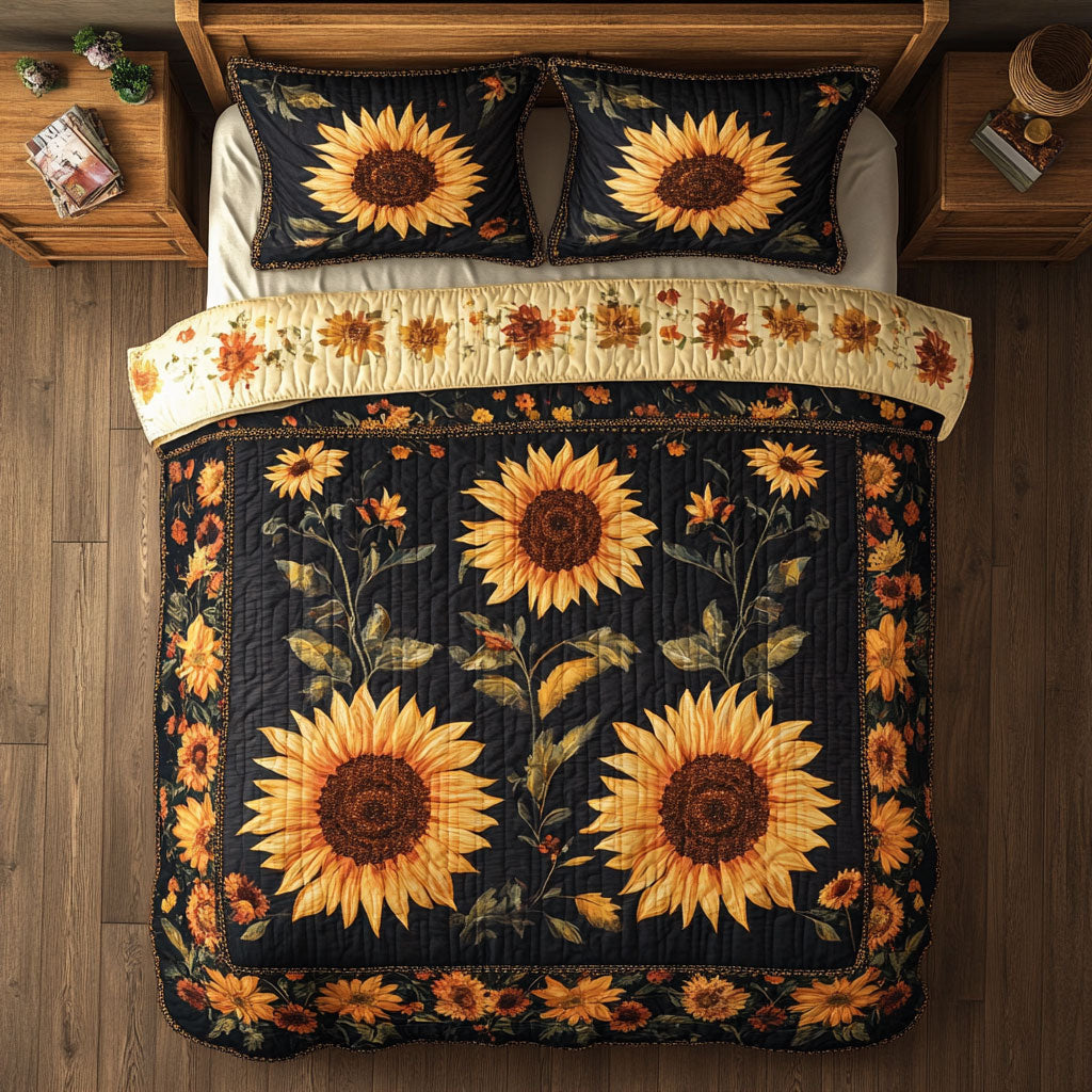 Sunflower Garden WY2301039CL Duvet Cover Set