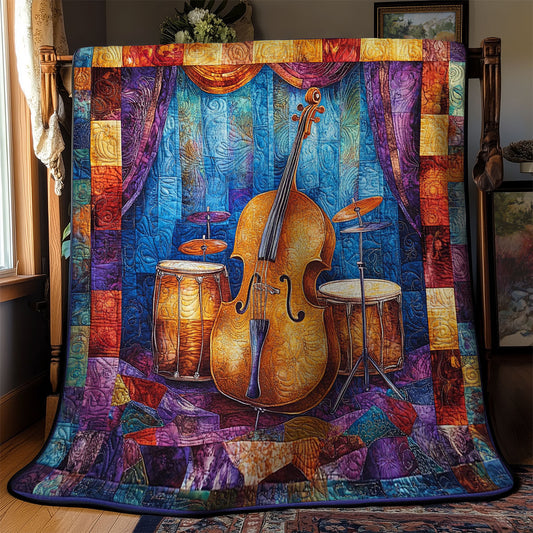 Music Instrument  WY1802018CL Quilt Blanket
