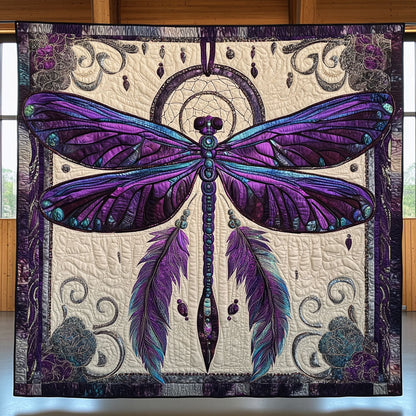 Dragonfly Spirit CW0210035CL Quilt Blanket