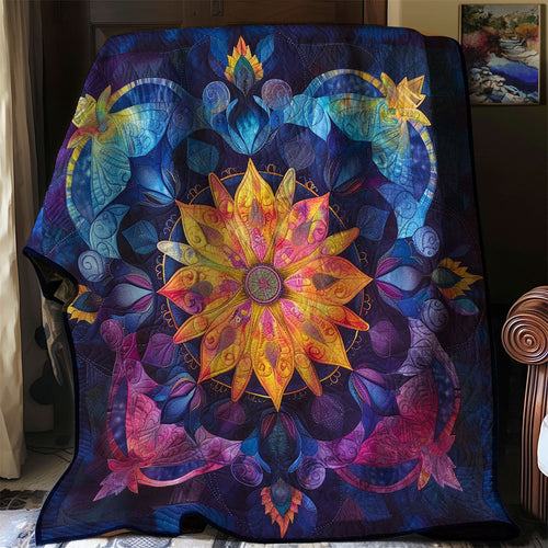 Hippie Sun WJ1303011CL Quilt Blanket