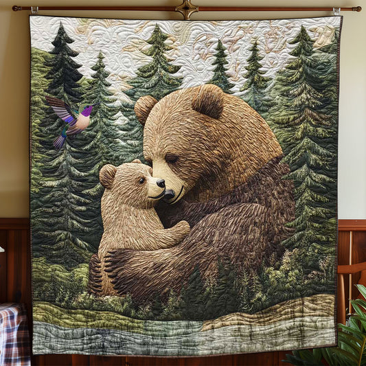 Mother Bear WP2412004CL Quilt Blanket