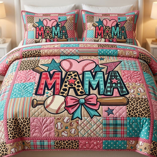 Mama Baseball Love WN0304008CL Duvet Cover Set