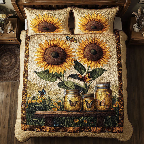 Sunflower Garden WY2901108CL Duvet Cover Set