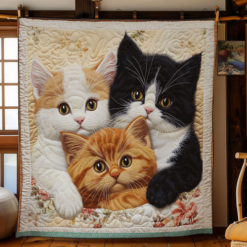 Tuxedo Cat WT1403116CL Quilt Blanket