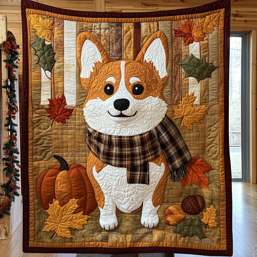 Acorn Paws CP1208056CL Quilt Blanket