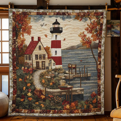 Golden Lighthouse WN0502017CL Quilt Blanket