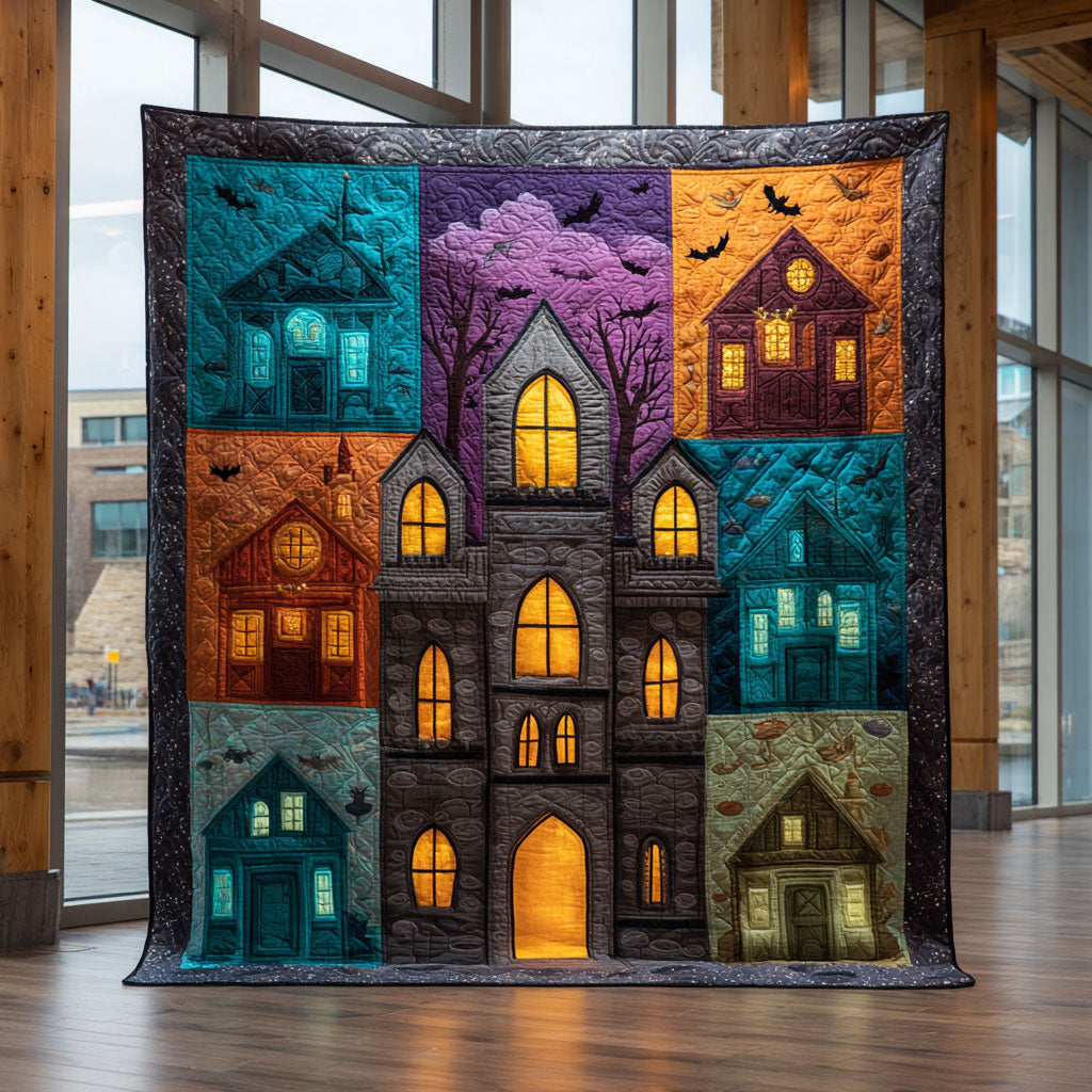 Haunted Glow CW0609039CL Quilt Blanket