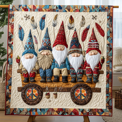 Gnome Native WG1112006CL Quilt Blanket