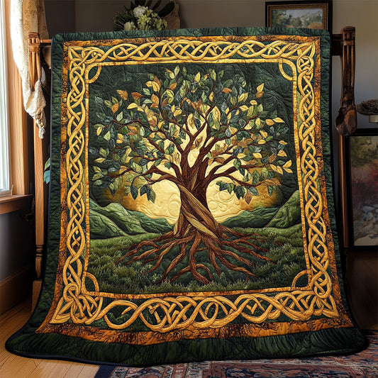 Tree Of Life WX1801057CL Quilt Blanket