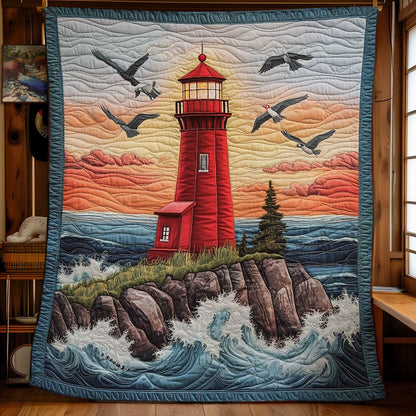 Lighthouse CW0606042CL Quilt Blanket