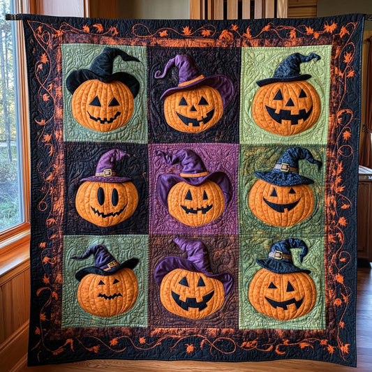 Witch Grins CP1107003CL Quilt Blanket
